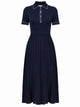 Michael By Michael Kors Knitted Polo Shirt Dress