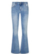 Liu Jo Light Denim Jean Pants Camal Trumpet