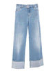 Liu Jo Denim Jeans With Button And Zip Closure