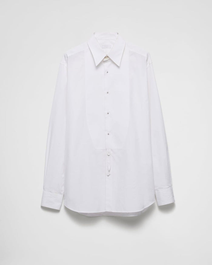 Prada Camicia Smoking Popeline
