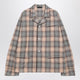 Prada Steel/Cameo Checked Cotton Shirt