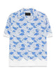 Prada Short-Sleeved Printed Cotton Shirt