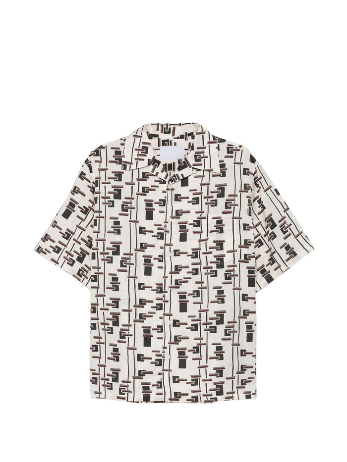 Prada Naturbord Cotton Se Trochus Niloticus Shirt