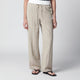 Dunst Beige Rayon Trousers