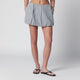 Dunst Grey Mélange Voluminous Mini Skirt