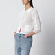 Dunst Ivory Openwork Linen-Blend Cardigan