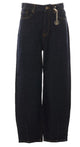Liu Jo Blue Contrast Stitching Trousers