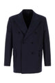 Prada Navy Blue Cotton Blazer