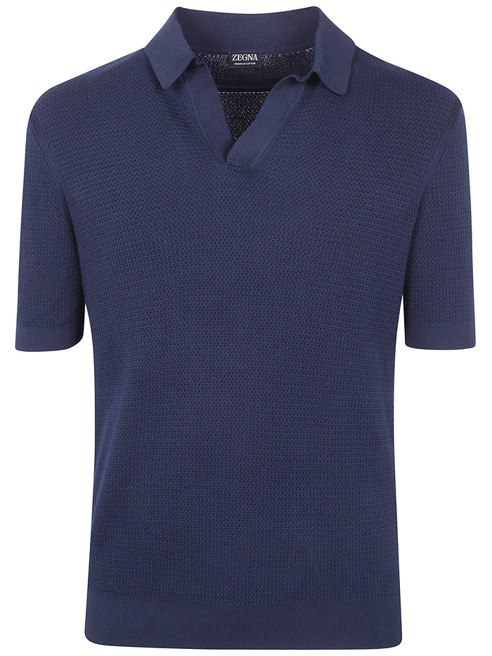 Zegna Premium Cotton Polo Shirt