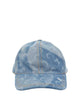 Marine Serre Denim Moon Light Blue Baseball Cap