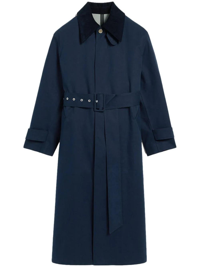 Ami Paris Waterproof Coat With Belt