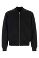 Prada Black Stretch Polyester Bomber Jacket