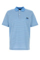 Prada Embroidered Piquet Polo Shirt