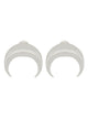 Marine Serre Moon Earrings