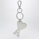 Ami Paris Silver-Tone Ami De Coeur Metal Keyring