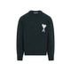 Ami Paris Bottle Green Adc Sweater