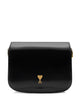 Ami Paris Paris Paris Shoulder Bag - - Leather - Black