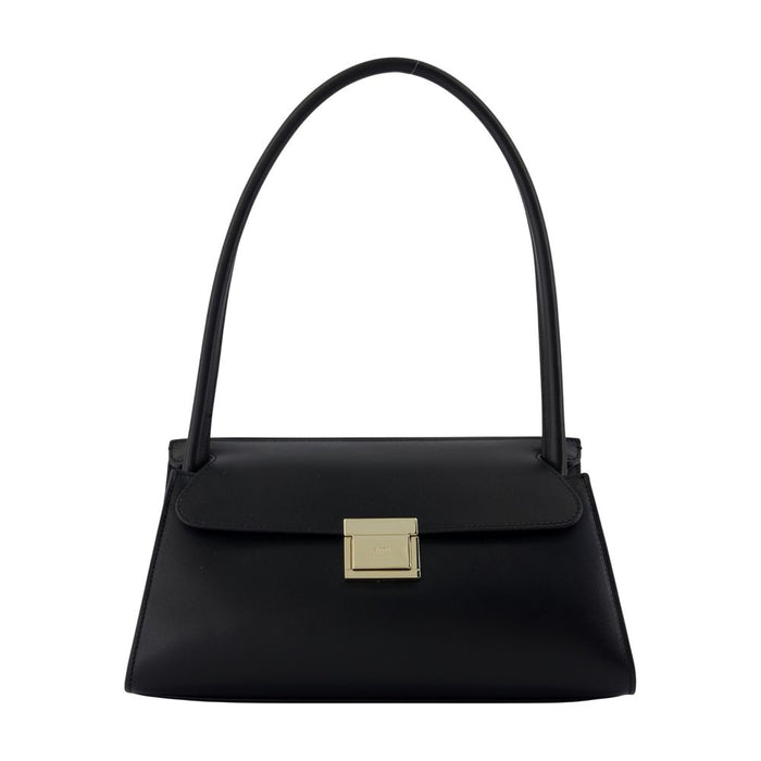 Ami Paris Small Mimi Crossbody - - Leather - Black