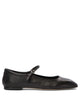 Aeyde Black Leather Ballerinas