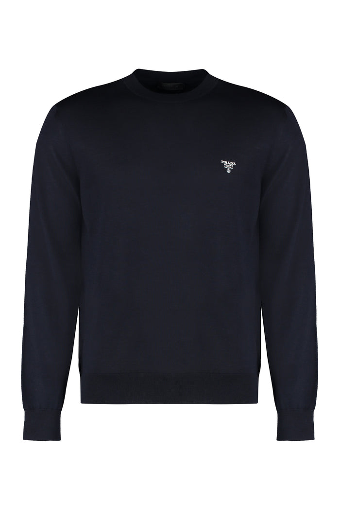 Prada Midnight Blue Wool Sweater