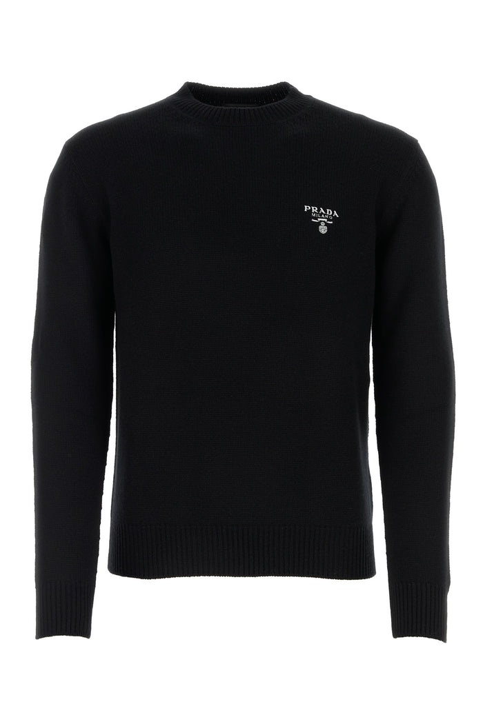 Prada Black Cashmere Sweater