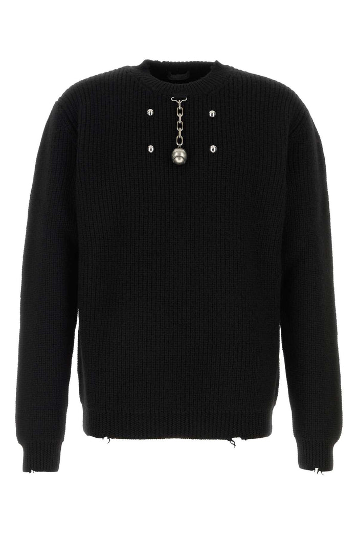 Prada Black Wool Sweater