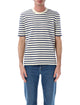 Prada Prada Cotton Striped Crewneck Sweater