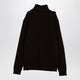 Prada Brown Cashmere Blend Turtleneck Sweater