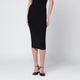 Entire Studios Black Viscoseblend Midi Skirt