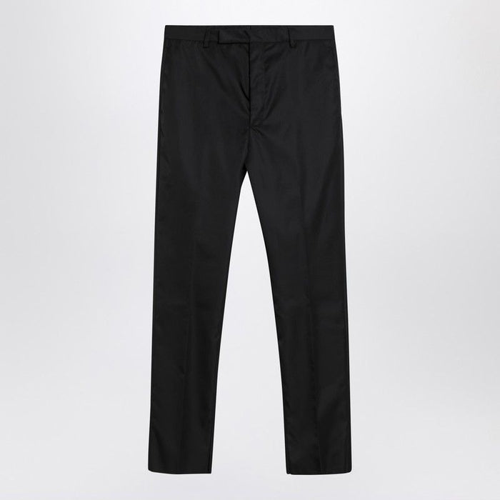 Prada Black Trousers In Re-Nylon