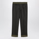 Prada Forestgreen Trousers With Double Waistband