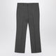 Prada Grey Flared Wool Trousers