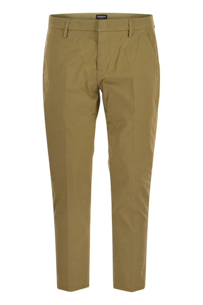 Dondup Alfredo - Slim-Fit Cotton Trousers