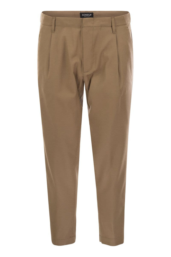 Dondup Ben - Carrot Pants In Wool