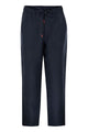 Kiton Tailored Linen Drawstring Trousers
