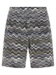 Missoni Irregular Zigzag Bermuda Shorts