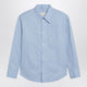 Ami Paris Ami De Coeur Light Blue Shirt