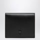 Ami Paris Ami De Coeur Bifold Wallet In Cowhide Leather, Black