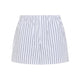 Ami Paris Blue Elasticated Cotton Shorts