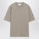 Ami Paris Taupe Beige Ami De Coeur Cotton Tshirt