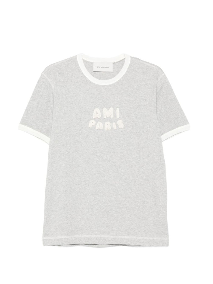 Ami Paris Logo Cotton T-Shirt