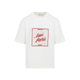 Ami Paris H Printed T-Shirt Ami Paris Beig