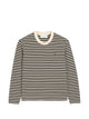 Ami Paris Ami De Coeur Striped T-Shirt