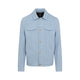 Kiton Light Blue Cotton Jacket