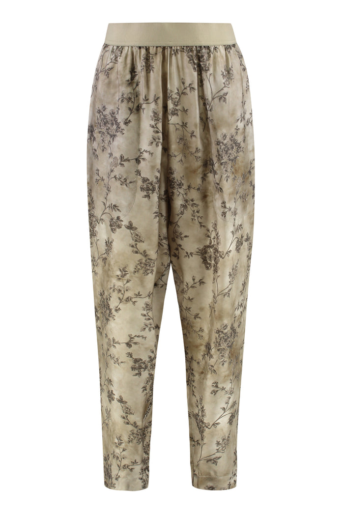 Uma Wang Printed High-Rise Trousers