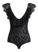 Alberta Ferreti Black Wool Polyamide Body