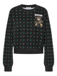 Moschino Couture Black Cotton Organic Sweatshirt