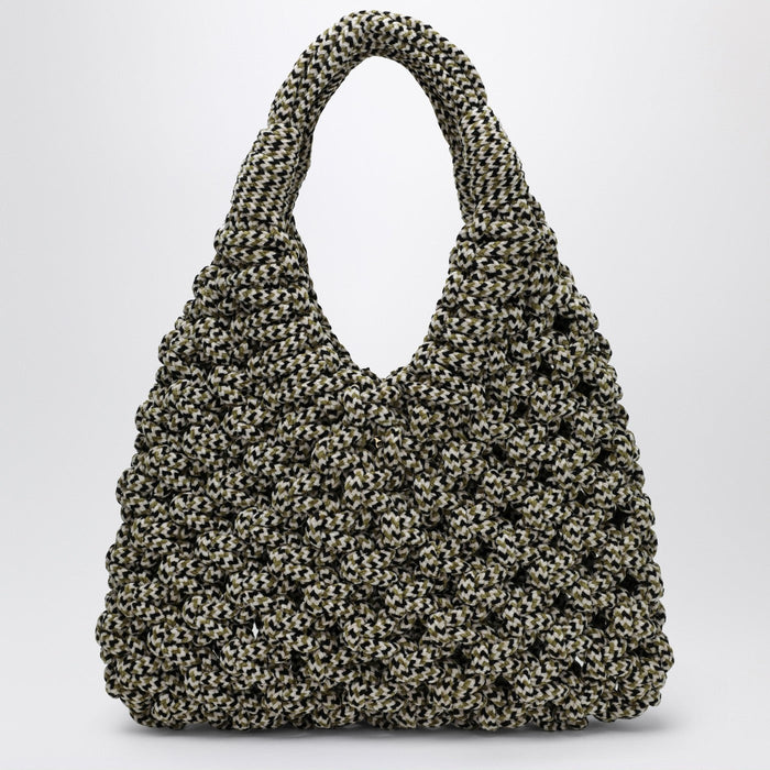 Hibourama Vannifique Maxi Bag In Multicolor Velvet