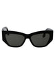 Victoria Beckham Black Acetate Sunglasses