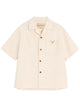 Valentino Garavani Valentino Denim Bowling Shirt With Vgold
